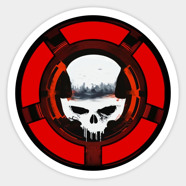 The Division Rogue Symbol Sticker by michaelkanouse